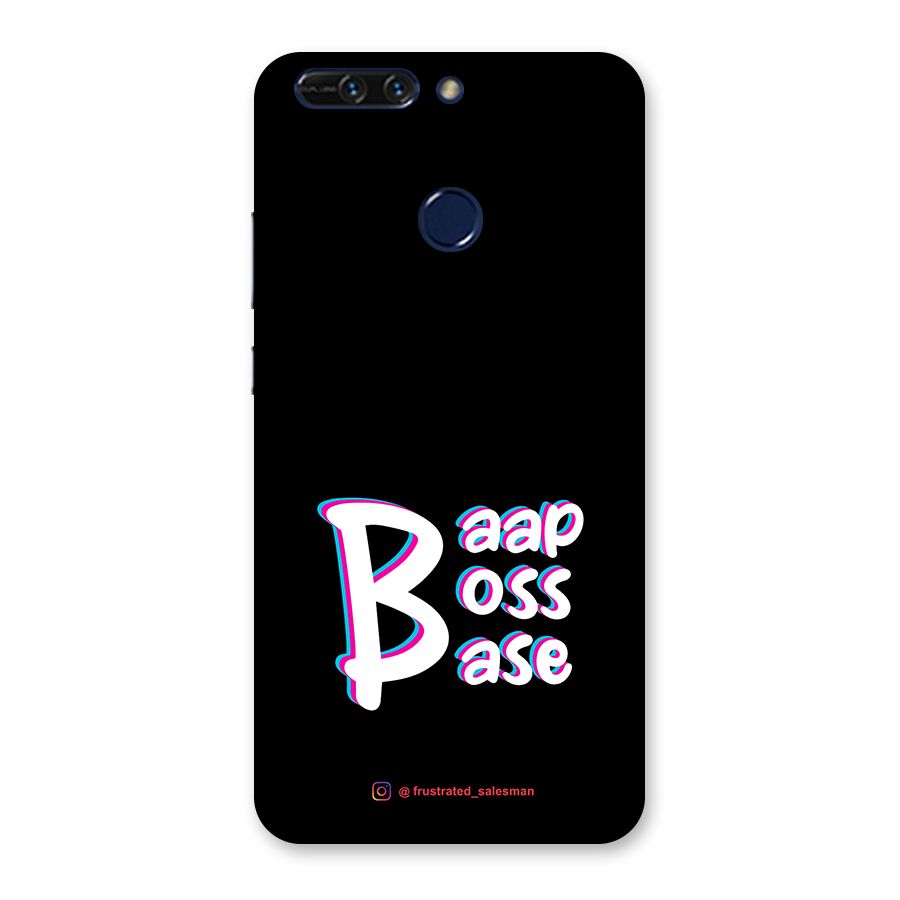 Baap Boss Base Black Back Case for Honor 8 Pro