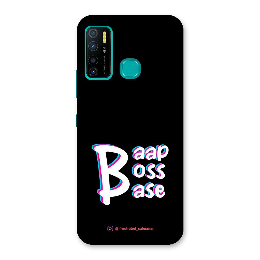 Baap Boss Base Black Back Case for Infinix Hot 9 Pro