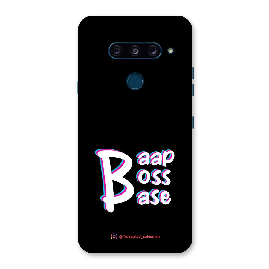 Baap Boss Base Black Back Case for LG  V40 ThinQ