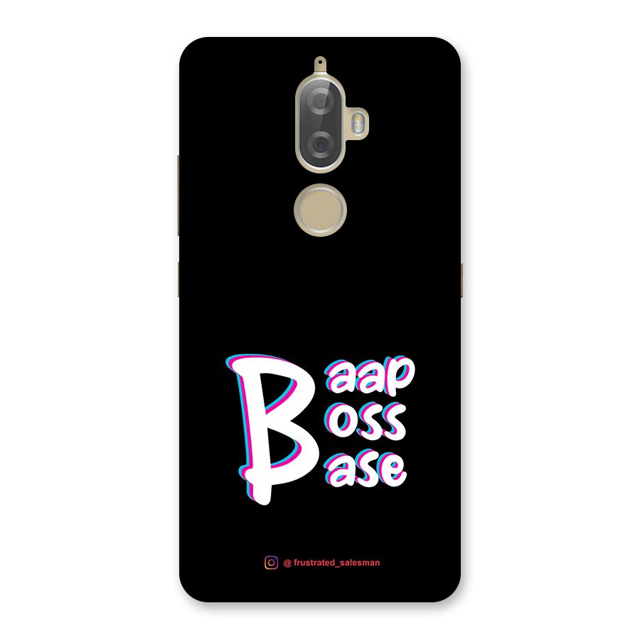 Baap Boss Base Black Back Case for Lenovo K8 Plus