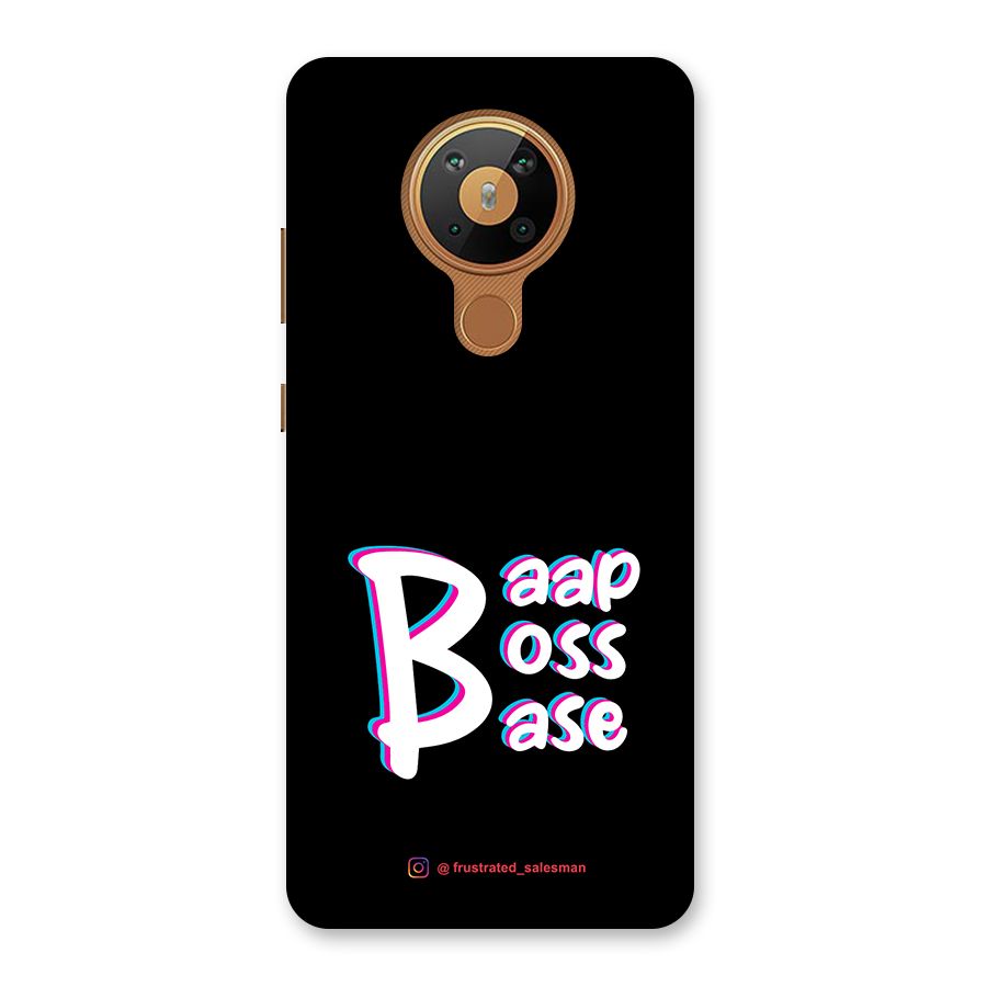 Baap Boss Base Black Back Case for Nokia 5.3