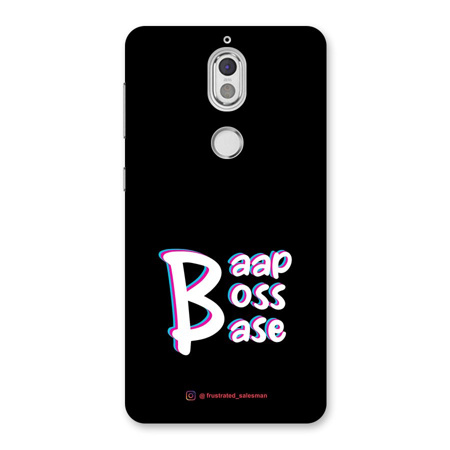 Baap Boss Base Black Back Case for Nokia 7