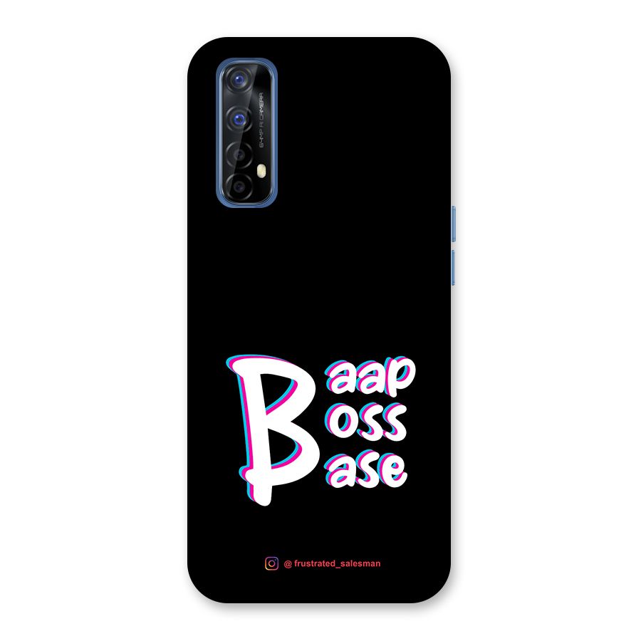 Baap Boss Base Black Back Case for Realme Narzo 20 Pro