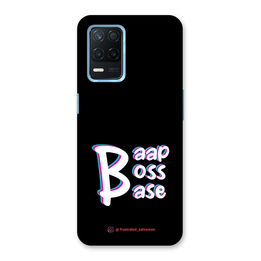 Baap Boss Base Black Back Case for Realme Narzo 30 5G
