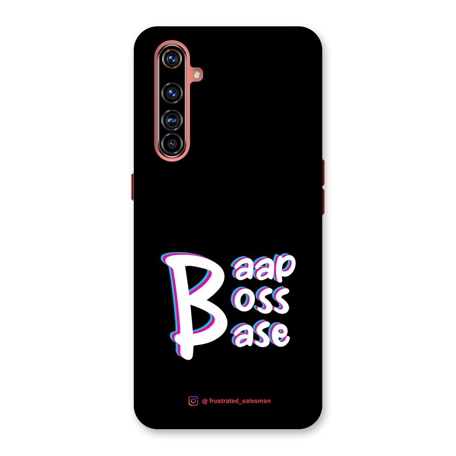 Baap Boss Base Black Back Case for Realme X50 Pro