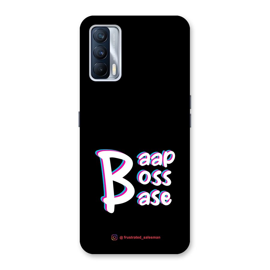 Baap Boss Base Black Back Case for Realme X7