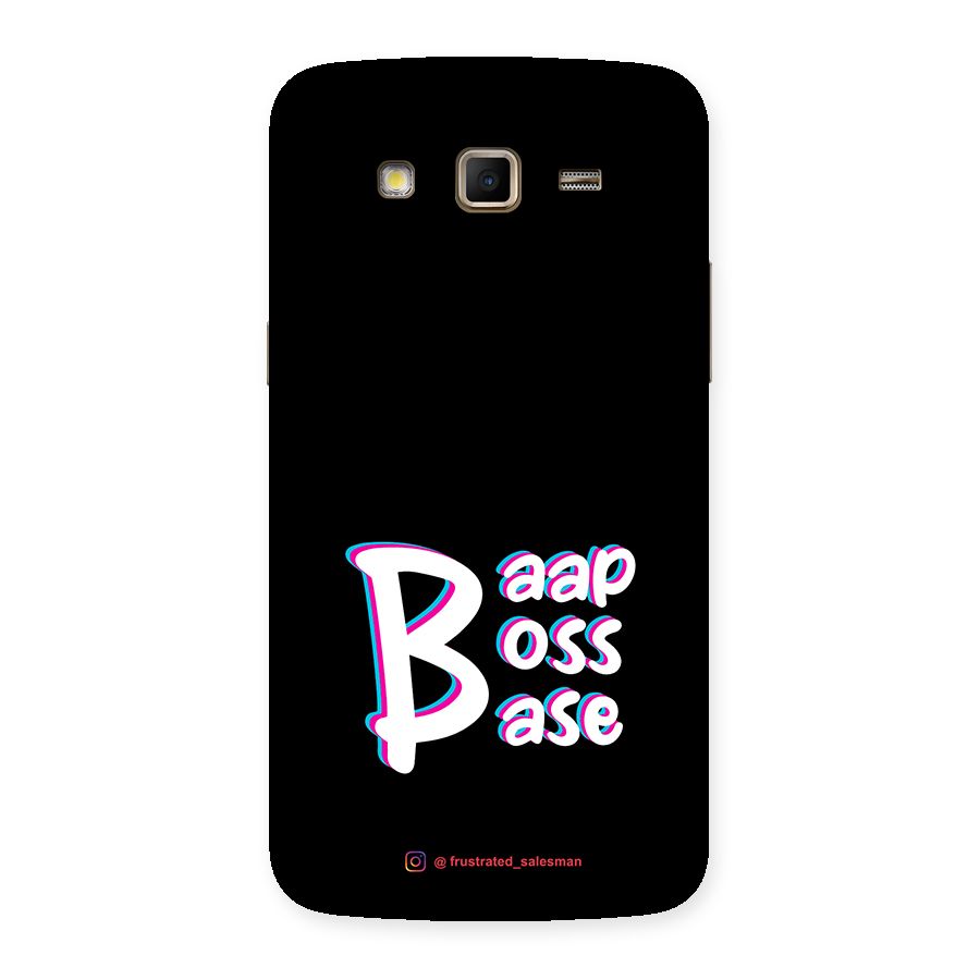 Baap Boss Base Black Back Case for Samsung Galaxy Grand 2