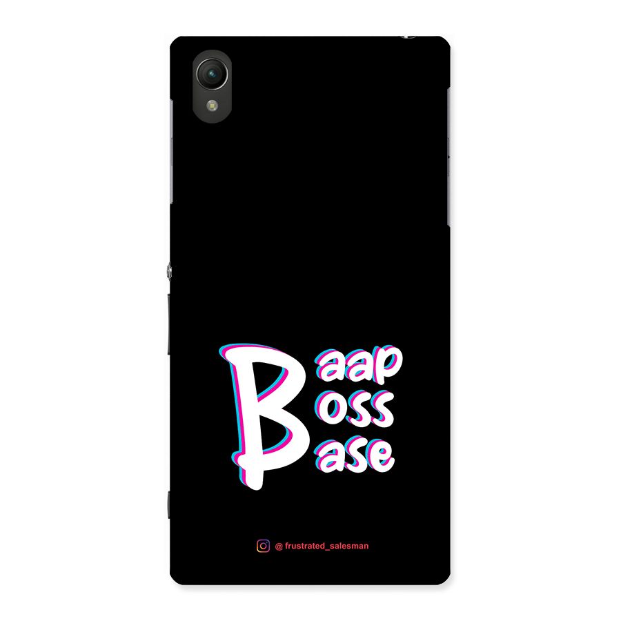 Baap Boss Base Black Back Case for Sony Xperia Z1