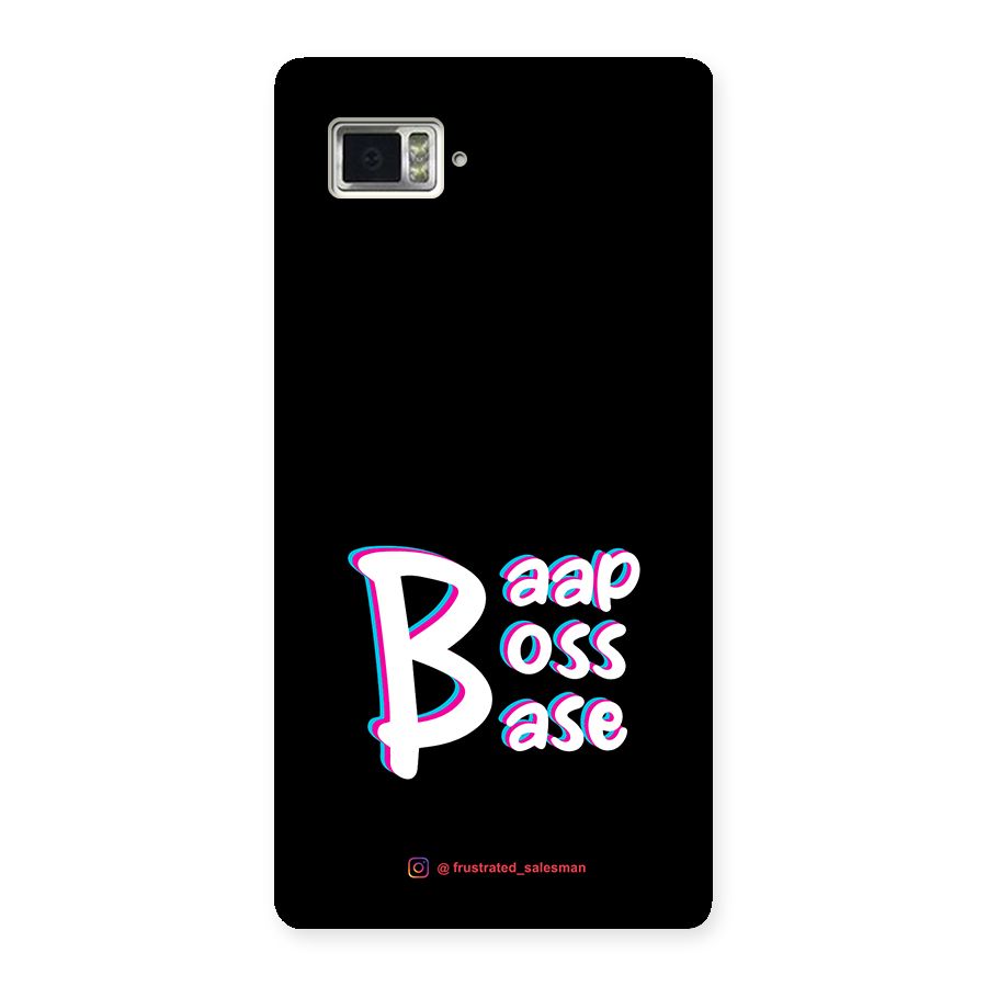 Baap Boss Base Black Back Case for Vibe Z2 Pro K920