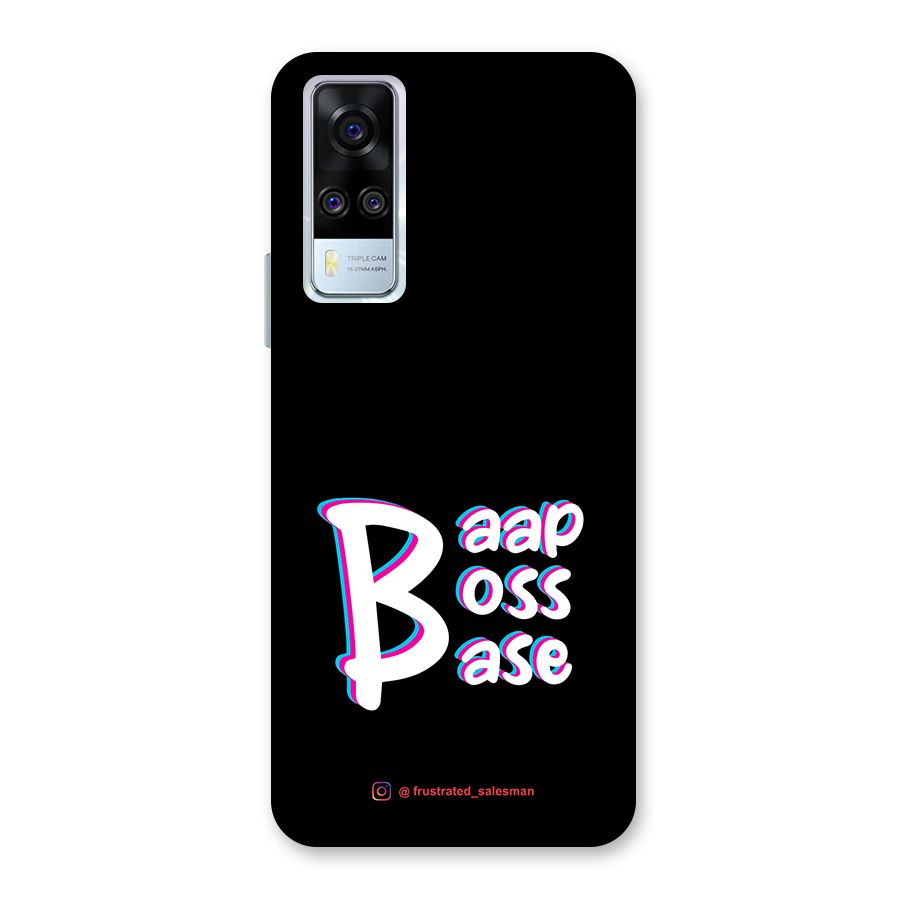 Baap Boss Base Black Back Case for Vivo Y31