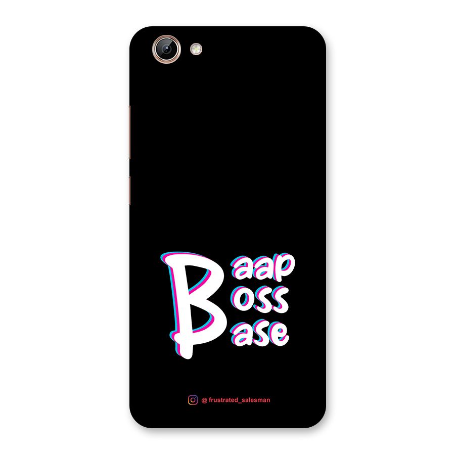 Baap Boss Base Black Back Case for Vivo Y71i