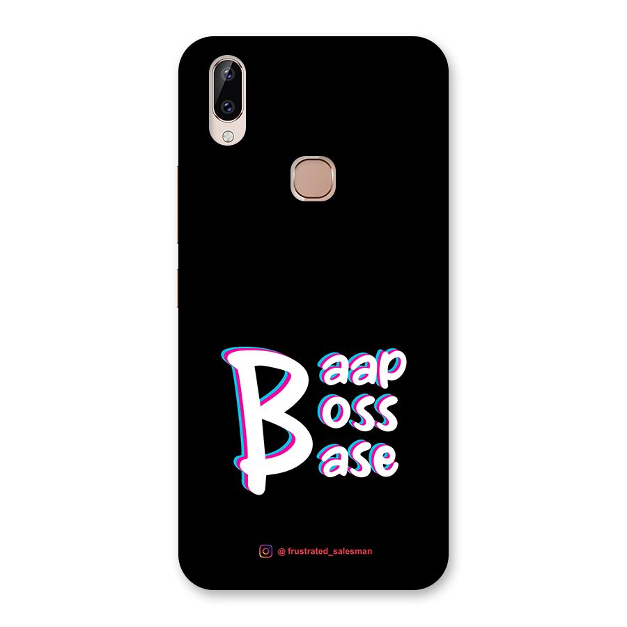 Baap Boss Base Black Back Case for Vivo Y83 Pro