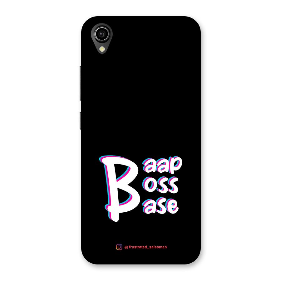 Baap Boss Base Black Back Case for Vivo Y90