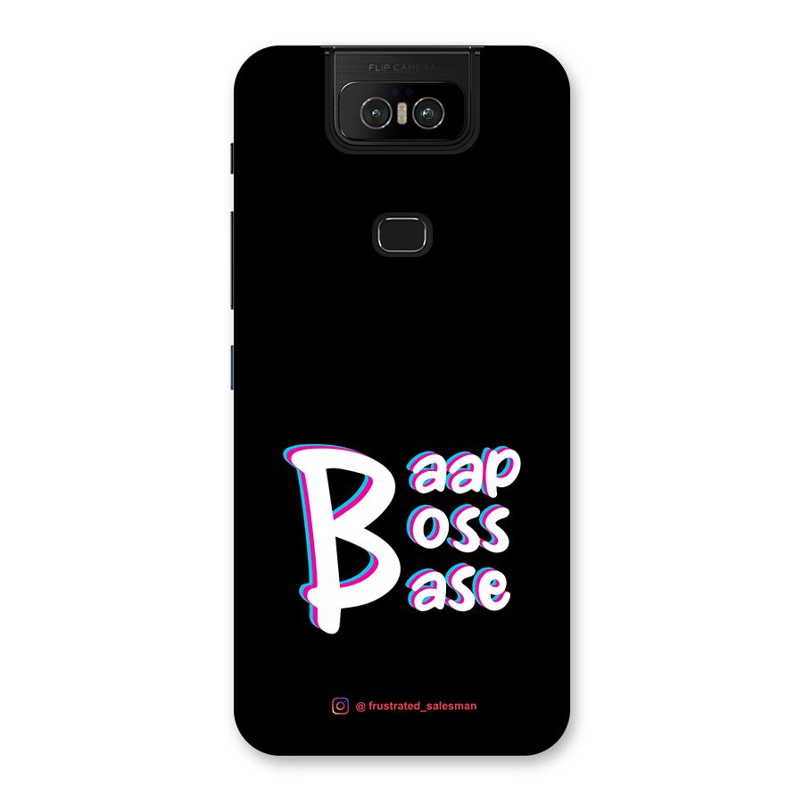 Baap Boss Base Black Back Case for Zenfone 6z