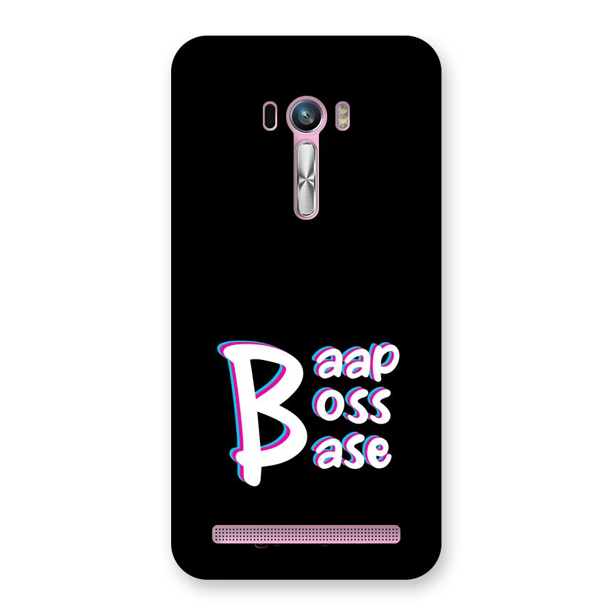 Baap Boss Base Black Back Case for Zenfone Selfie