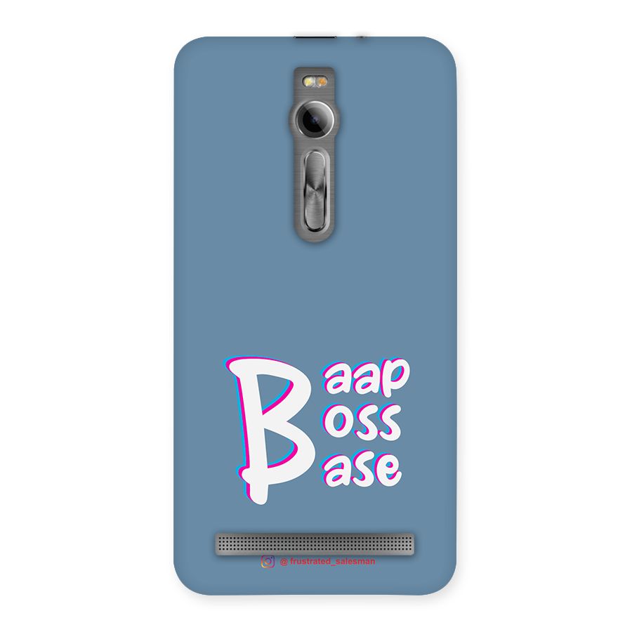 Baap Boss Base SteelBlue Back Case for Asus Zenfone 2