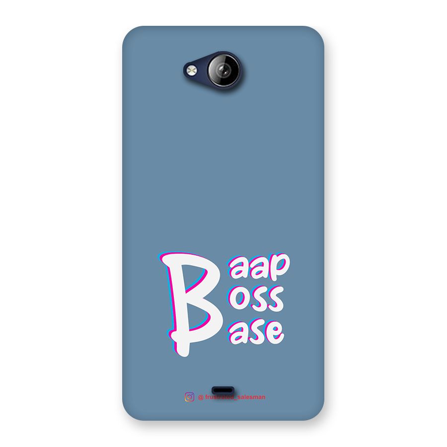 Baap Boss Base SteelBlue Back Case for Canvas Play Q355