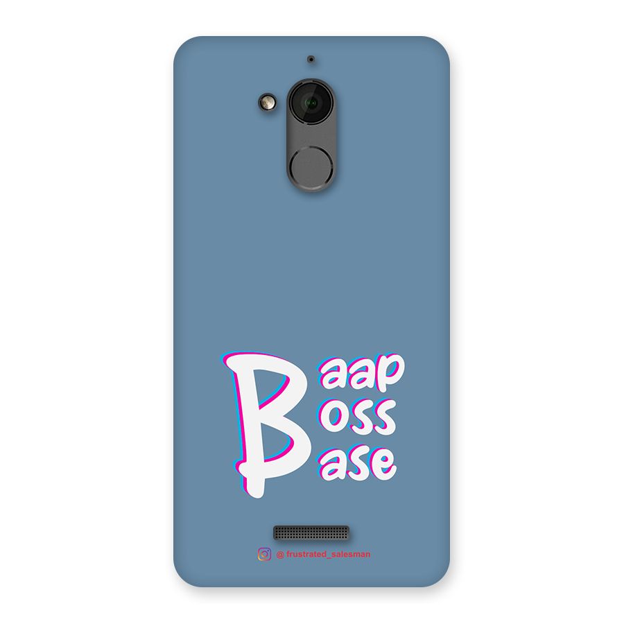 Baap Boss Base SteelBlue Back Case for Coolpad Note 5
