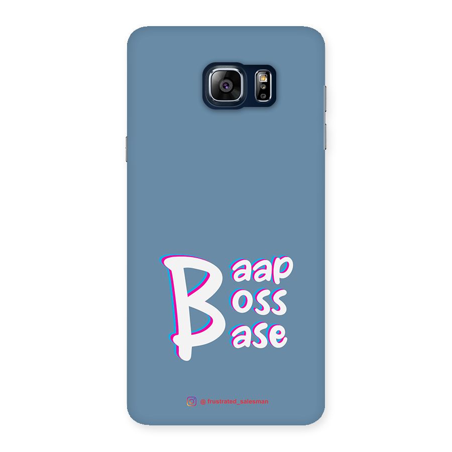 Baap Boss Base SteelBlue Back Case for Galaxy Note 5