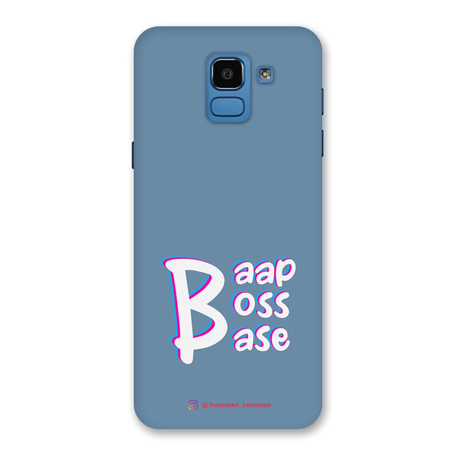 Baap Boss Base SteelBlue Back Case for Galaxy On6