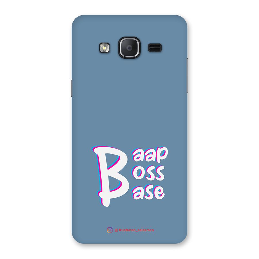 Baap Boss Base SteelBlue Back Case for Galaxy On7 2015