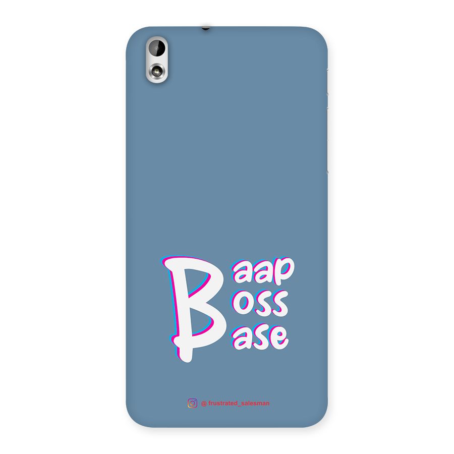 Baap Boss Base SteelBlue Back Case for HTC Desire 816g