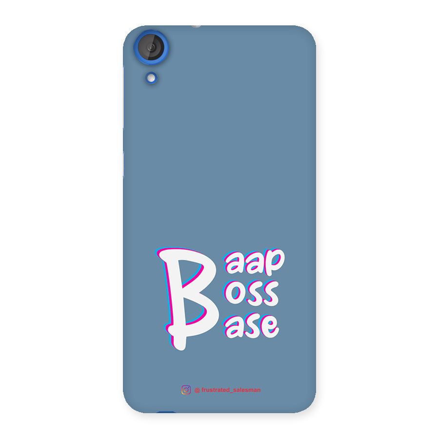 Baap Boss Base SteelBlue Back Case for HTC Desire 820