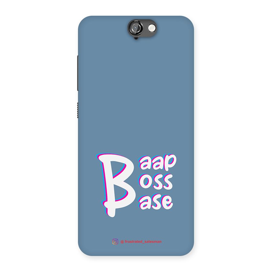 Baap Boss Base SteelBlue Back Case for HTC One A9