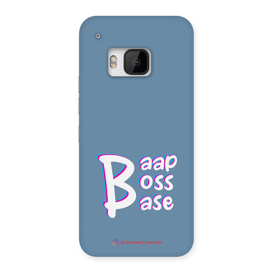 Baap Boss Base SteelBlue Back Case for HTC One M9