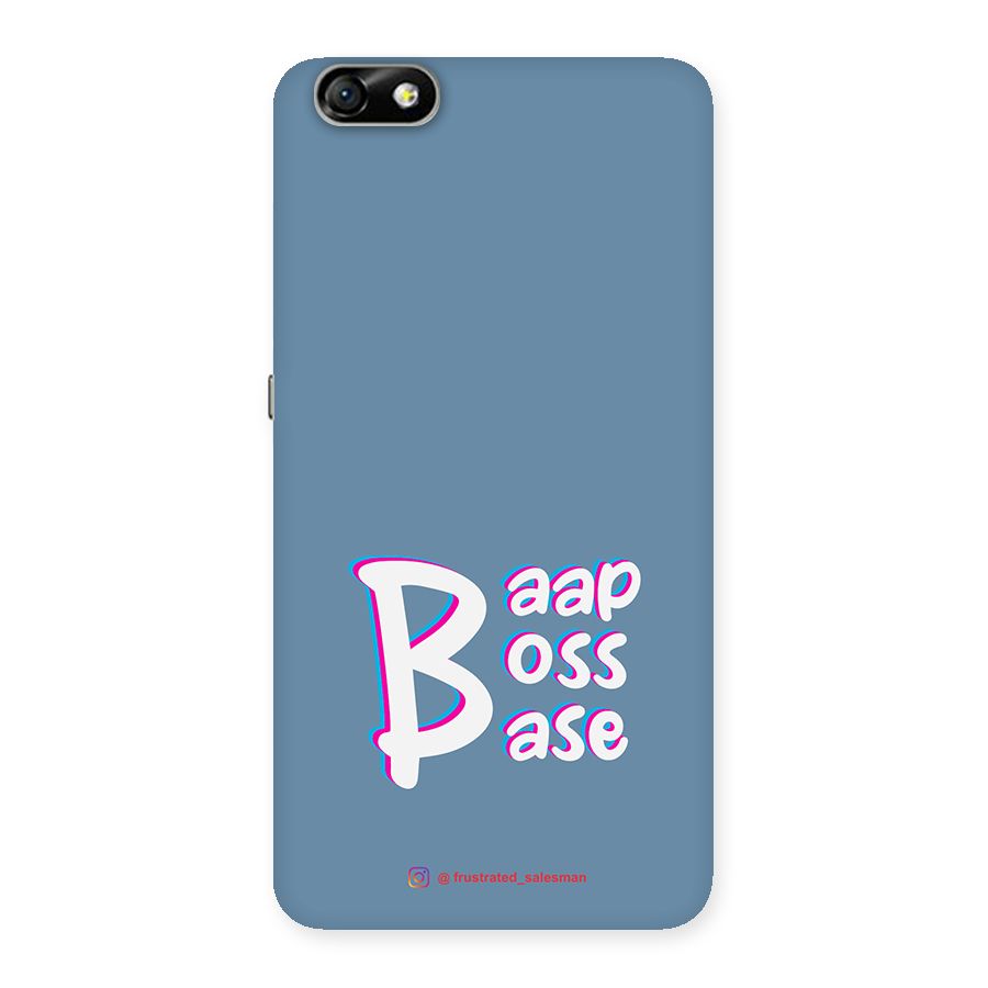 Baap Boss Base SteelBlue Back Case for Honor 4X