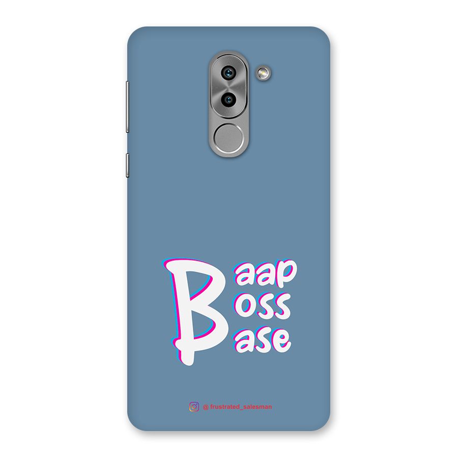 Baap Boss Base SteelBlue Back Case for Honor 6X