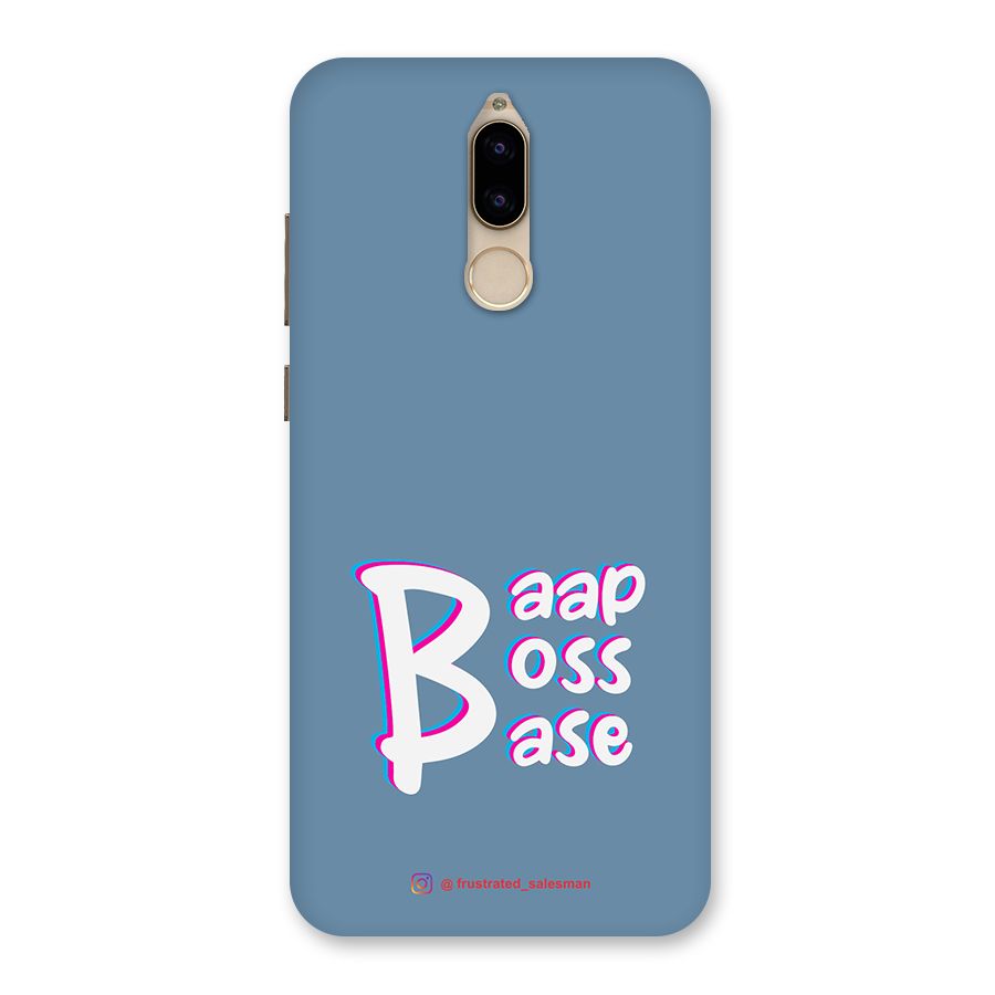 Baap Boss Base SteelBlue Back Case for Honor 9i