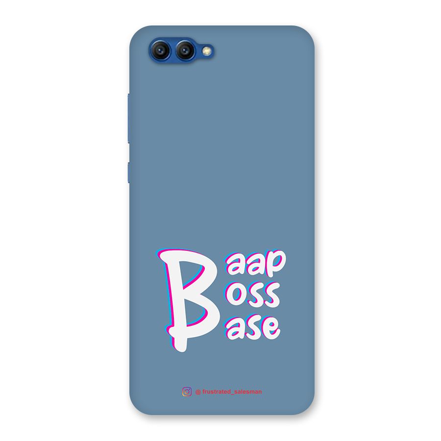 Baap Boss Base SteelBlue Back Case for Honor View 10