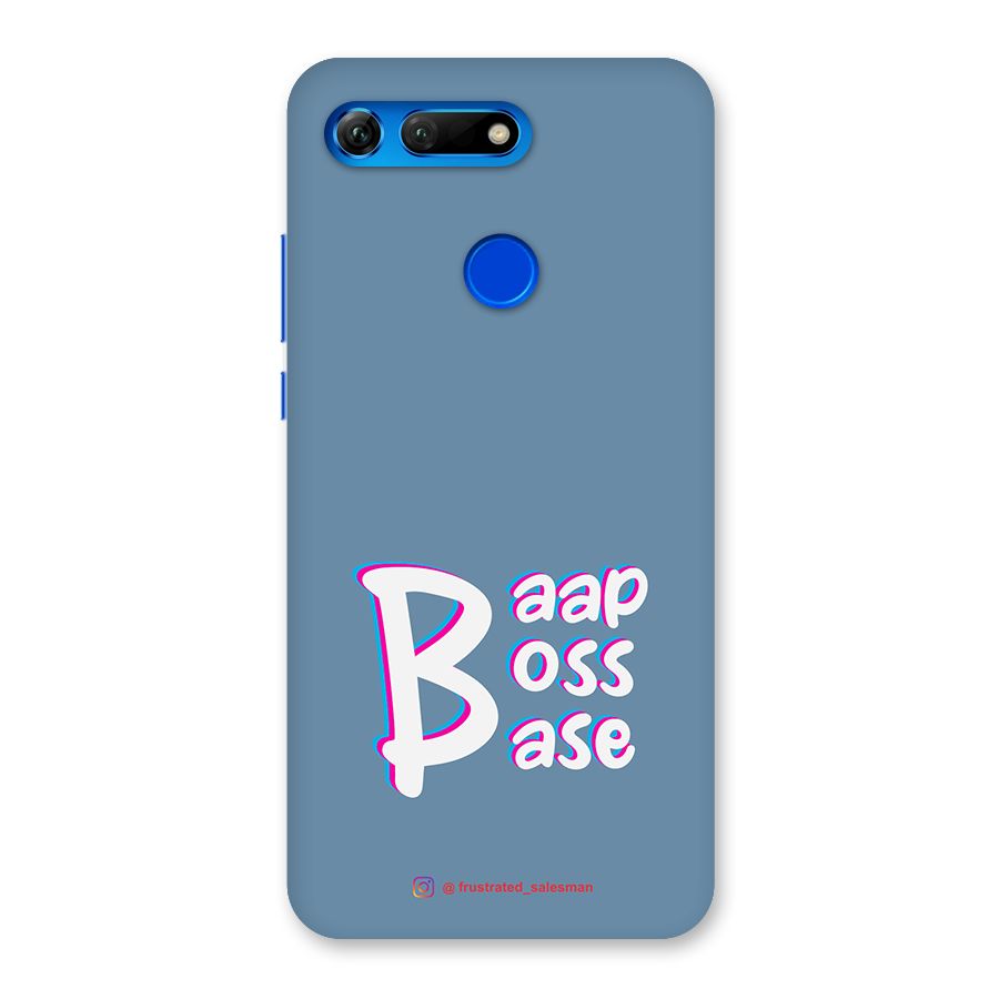 Baap Boss Base SteelBlue Back Case for Honor View 20