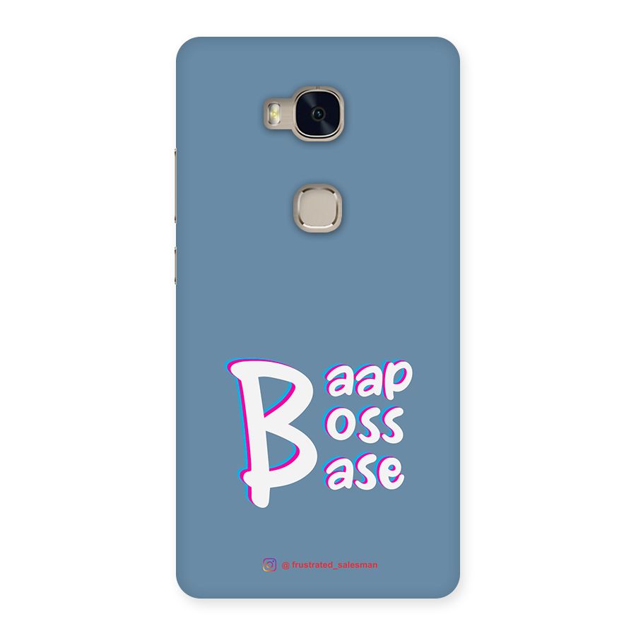 Baap Boss Base SteelBlue Back Case for Huawei Honor 5X