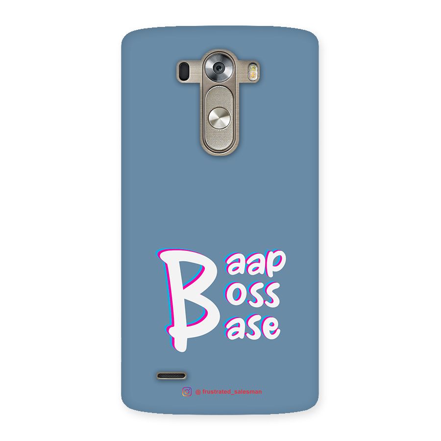 Baap Boss Base SteelBlue Back Case for LG G3