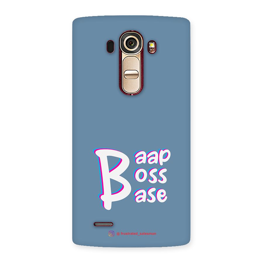 Baap Boss Base SteelBlue Back Case for LG G4