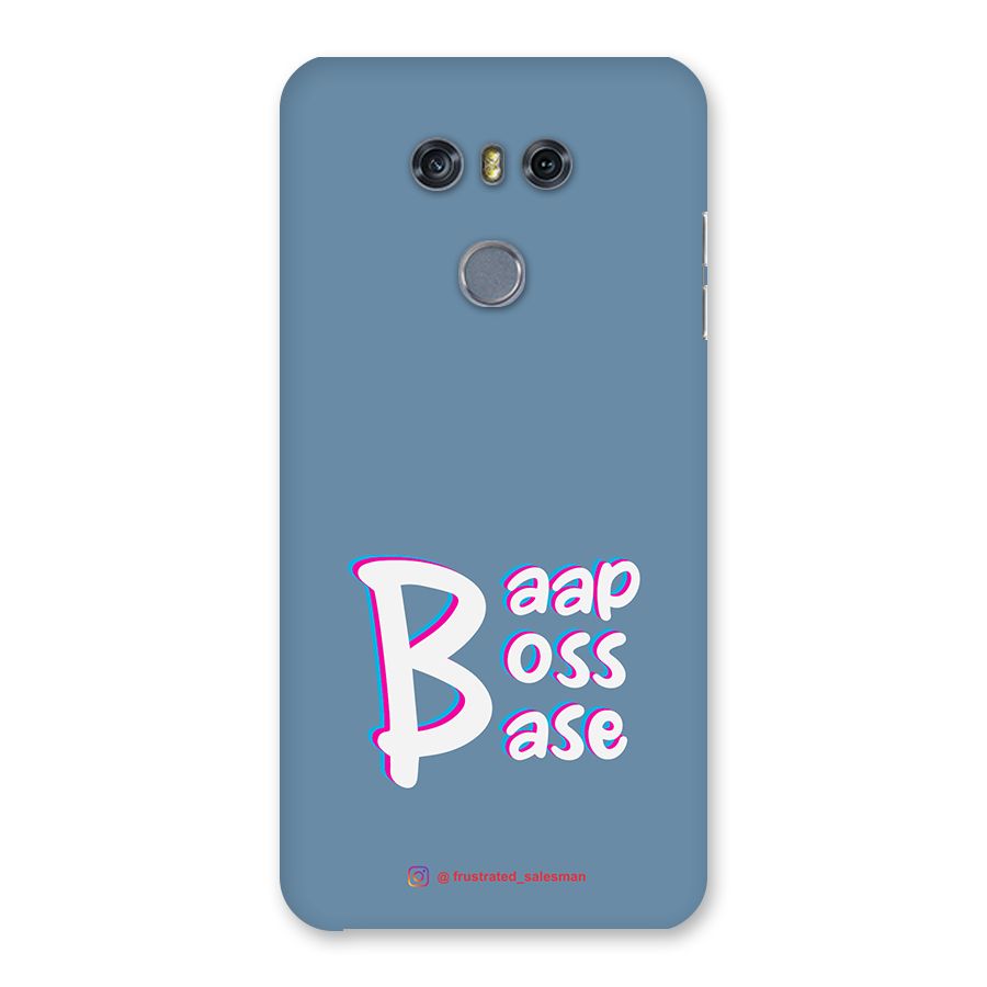 Baap Boss Base SteelBlue Back Case for LG G6