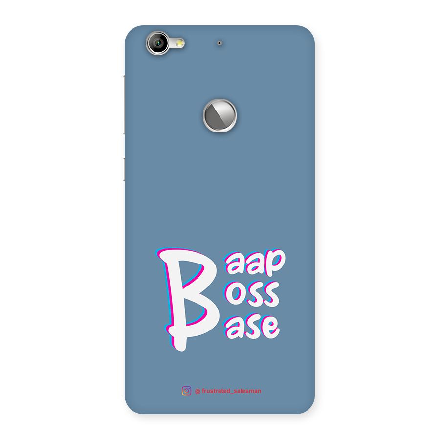 Baap Boss Base SteelBlue Back Case for LeTV Le 1s