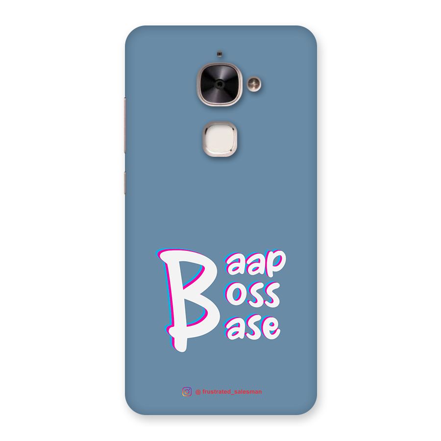 Baap Boss Base SteelBlue Back Case for Le 2