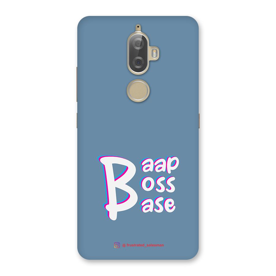 Baap Boss Base SteelBlue Back Case for Lenovo K8 Plus