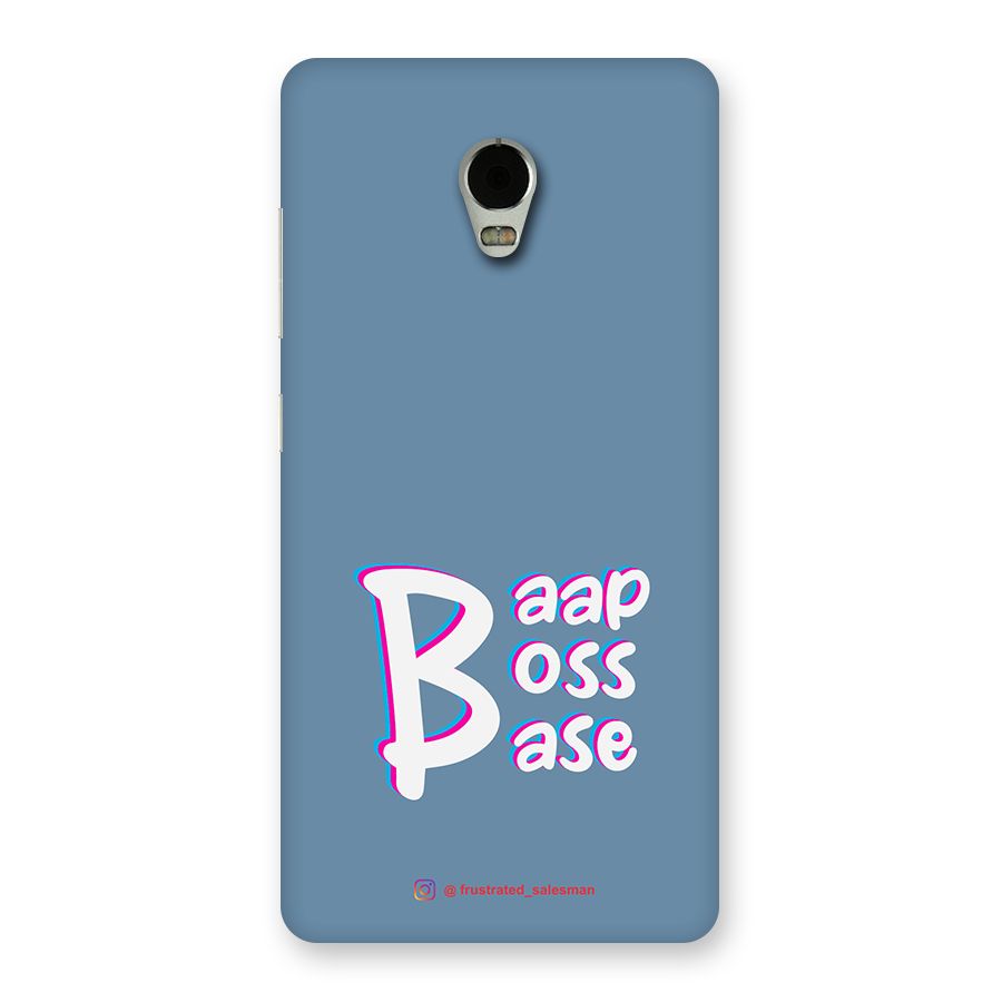 Baap Boss Base SteelBlue Back Case for Lenovo Vibe P1