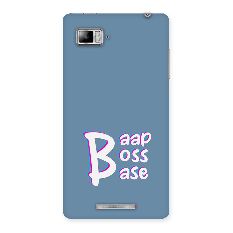 Baap Boss Base SteelBlue Back Case for Lenovo Vibe Z K910