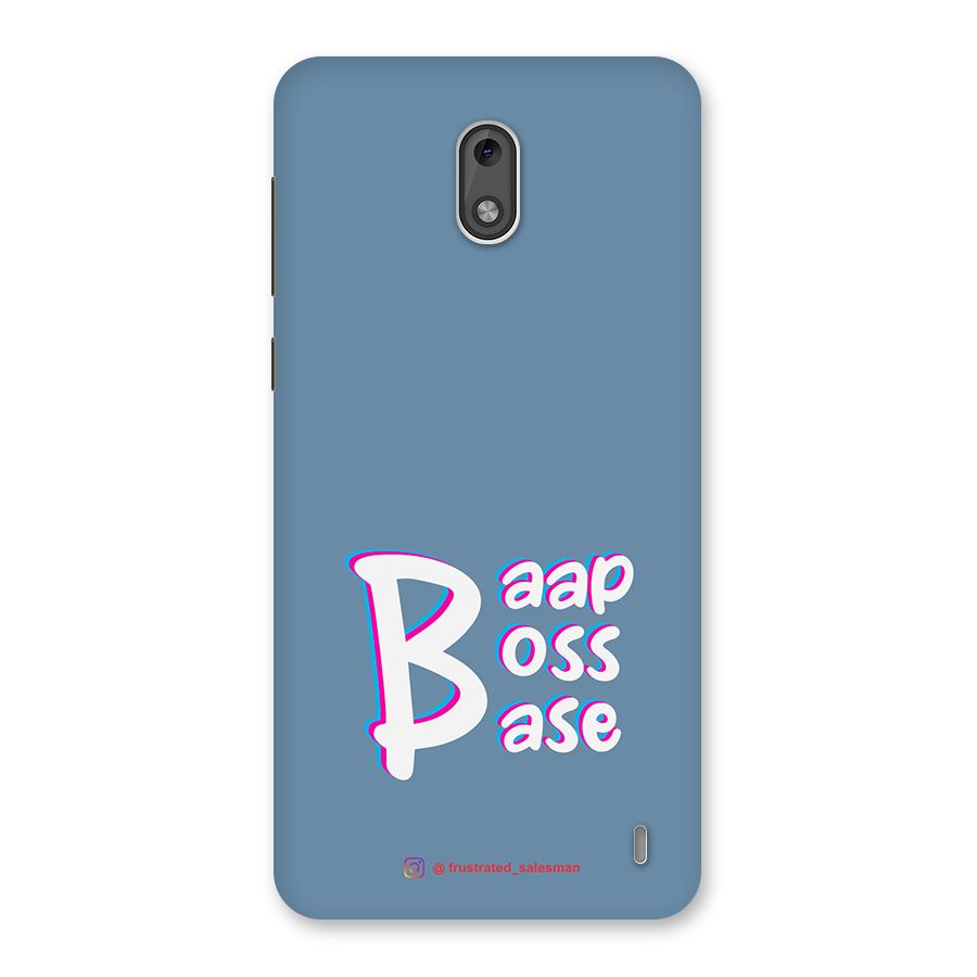 Baap Boss Base SteelBlue Back Case for Nokia 2