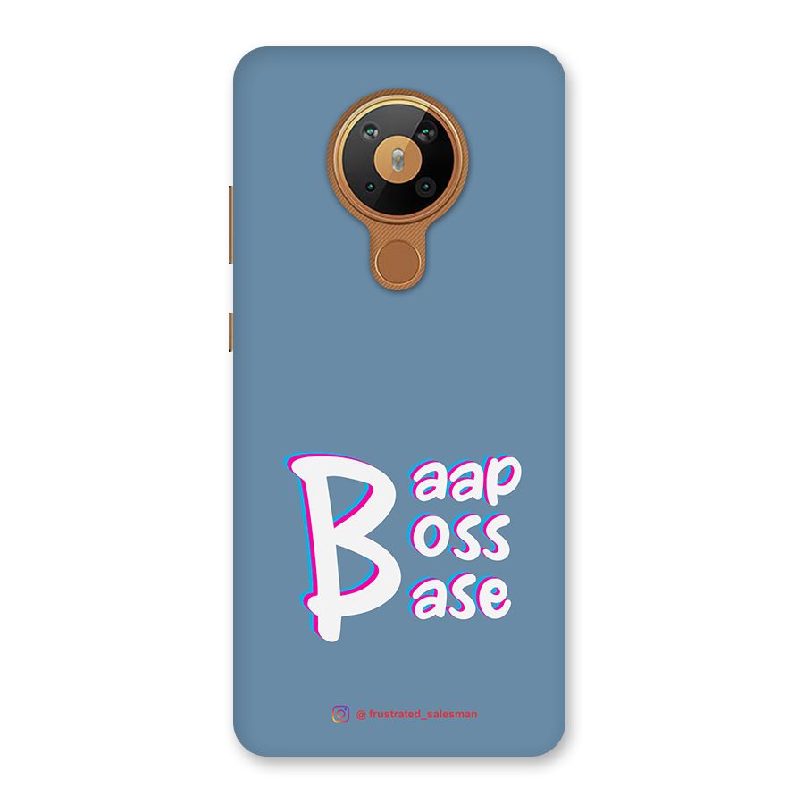 Baap Boss Base SteelBlue Back Case for Nokia 5.3