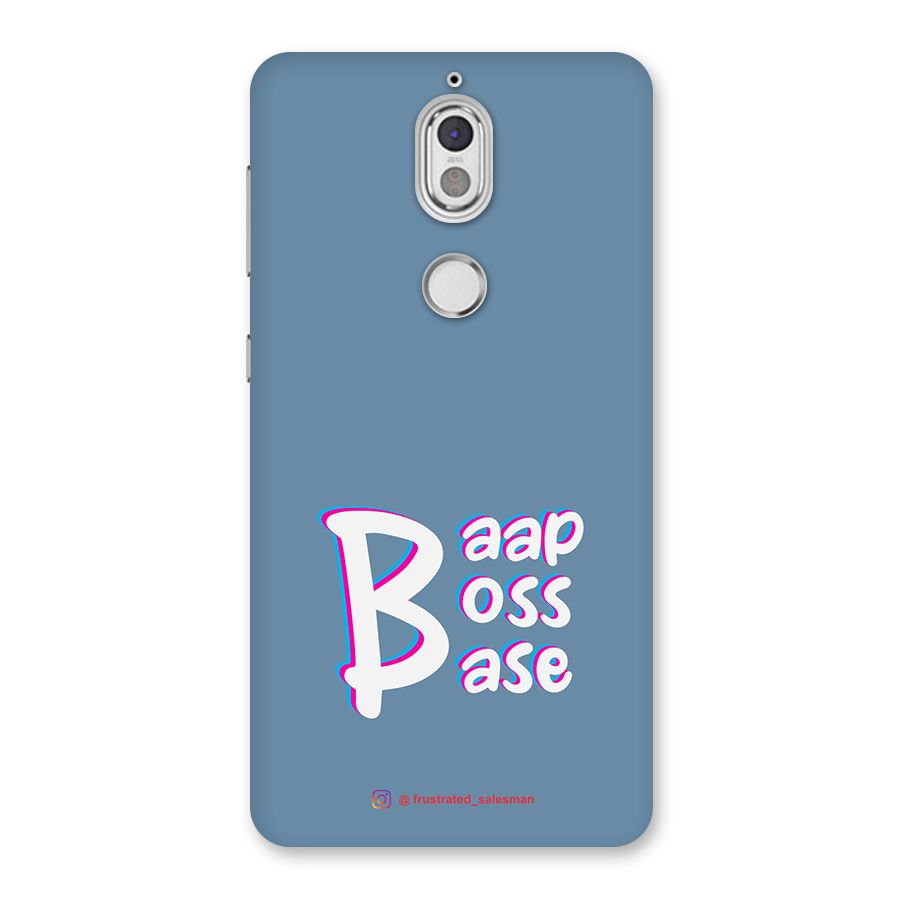Baap Boss Base SteelBlue Back Case for Nokia 7