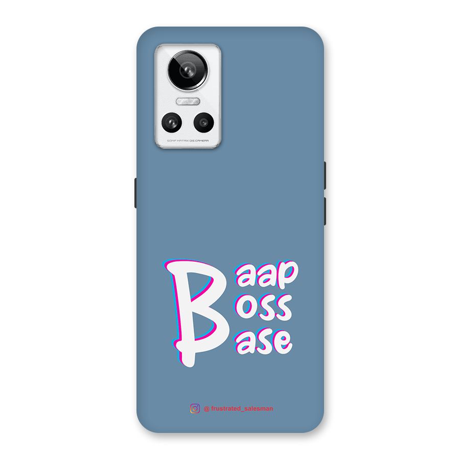 Baap Boss Base SteelBlue Back Case for Realme GT Neo 3