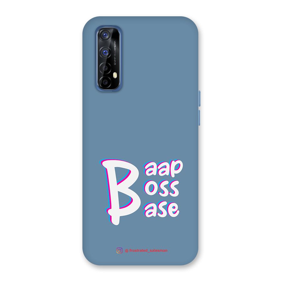 Baap Boss Base SteelBlue Back Case for Realme Narzo 20 Pro
