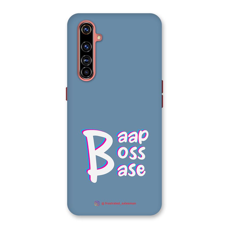 Baap Boss Base SteelBlue Back Case for Realme X50 Pro