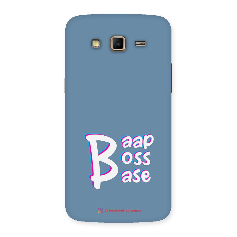 Baap Boss Base SteelBlue Back Case for Samsung Galaxy Grand 2